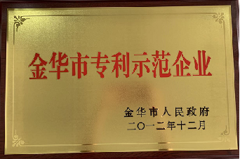 Jinhua patent demonstration enterprises