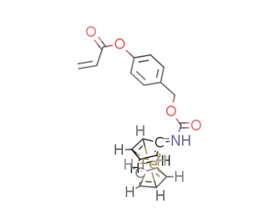 ferrocene carbamate phenyl acrylate