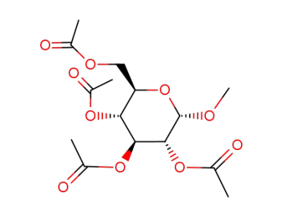 Acetic acid (2R,3R,4S,5R,6S)-3,5-diacetoxy-2-acetoxymethyl-6-methoxy-tetrahydro-pyran-4-yl ester