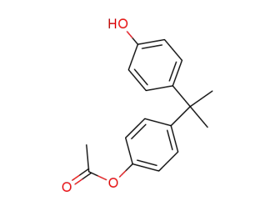 2,2-bis(4-hydroxyphenyl)propane monoacetate