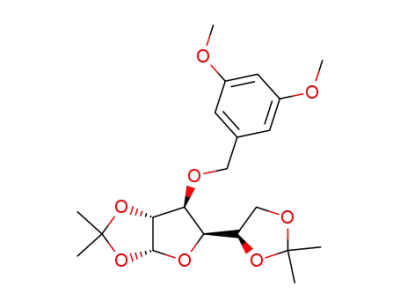 (3aR,5R,6S,6aR)-6-(3,5-Dimethoxy-benzyloxy)-5-((R)-2,2-dimethyl-[1,3]dioxolan-4-yl)-2,2-dimethyl-tetrahydro-furo[2,3-d][1,3]dioxole