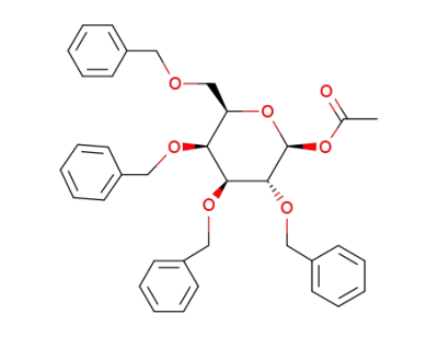 1-O-acetyl-2,3,4,6-tetra-O-benzyl-β-D-galactopyranoside