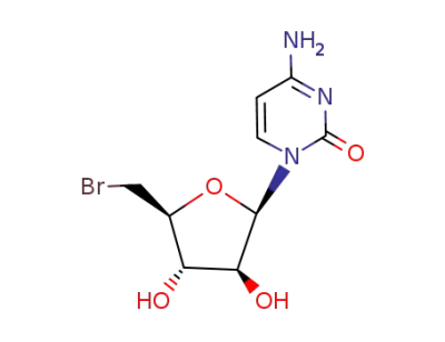 4-Amino-1-(5-bromo-5-deoxy-β-D-arabinofuranosyl)pyrimidin-2(1H)-one