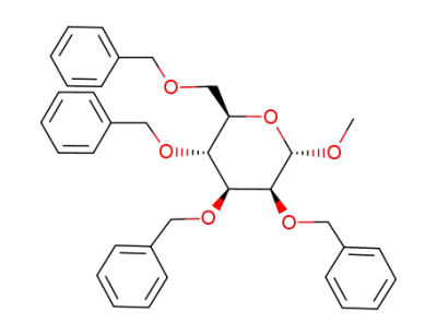 (2R,3R,4S,5S,6S)-3,4,5-tris(benzyloxy)-2-((benzyloxy)methyl)-6-methoxytetrahydro-2H-pyran